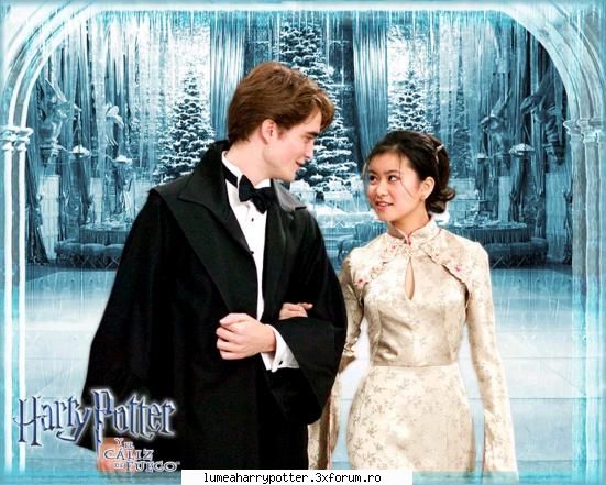 Balul de Craciun - Cho Chang SI Cedric Diggory - HARRY POTTER