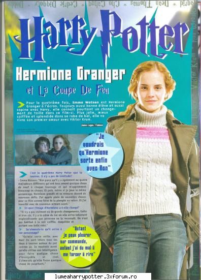 Hermione Granger - hermione a crescut foarte mult in ultimul - HARRY POTTER